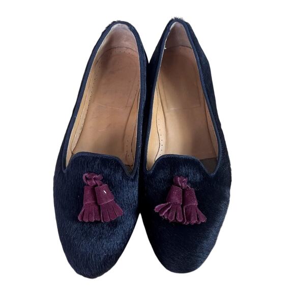 Fatima Guerrero Shoes Flats Mens 41 Slip-on Slippers Real Hair Leather Spain main image 14